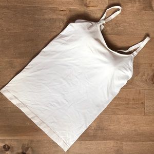 Bravado Designs white nursing tank top